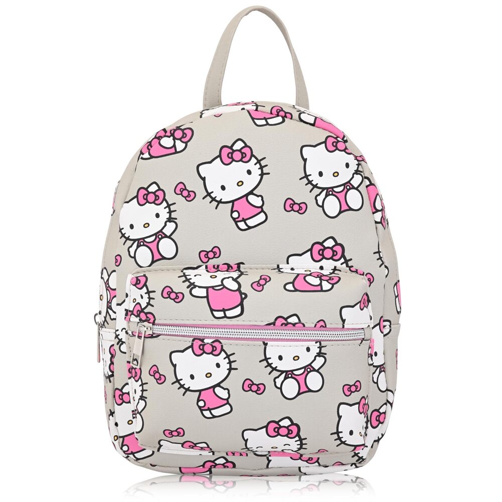 5160 Sanrio Hello Kitty Backpack , , Unisex | Cute PU Leather 10" Hello
